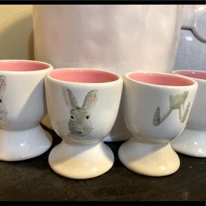 Rae Dunn Bunny Egg Cups